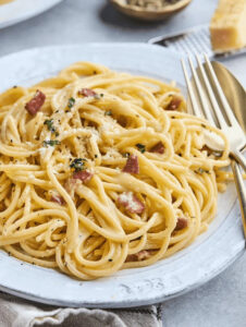 Pasta carbonara