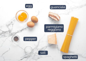 Pasta carbonara